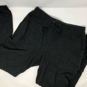 Anthropologie Lilka Black Joggers Medium